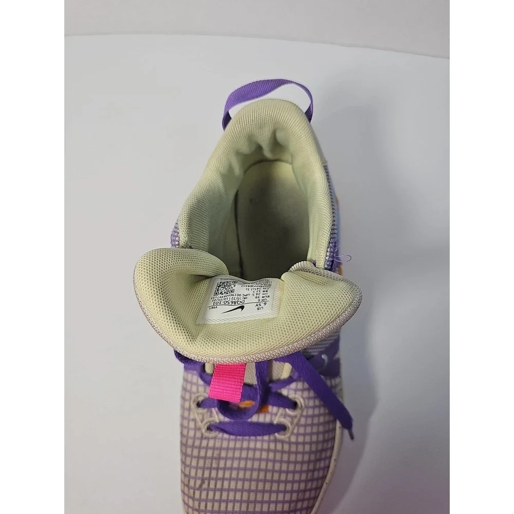 NIKE LEBRON WITNESS 7 SHOES SIZE 5Y YOUTH‎ GRAPE ORANGE